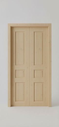 ДВЕРНОЙ БЛОК ВНУТРЕННИЙ МЕЖКОМНАТНЫЙ ГЛУХОЙ РАМОЧНОЙ КОНСТРУКЦИИ ДВУПОЛЬНЫЙ